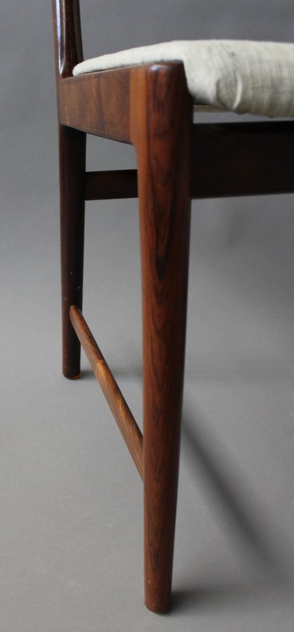 A Set of 8 Fine Danish 1960's Rosewood Chairs by Kai Lyngfeldt - Image 8