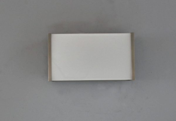 Fine French Art Deco Small Rectangular Flush Mounts or Sconce by Jean Perzel - Image 7