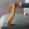 4 Fine French Art Deco Sycamore Armchairs
