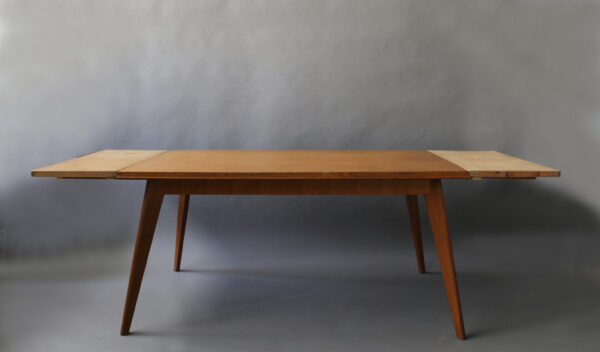 A Fine French 1950's Compass Oak Table - Image 3