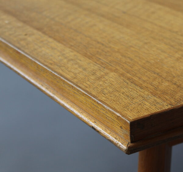 A Fine French 1950's Compass Oak Table - Image 10