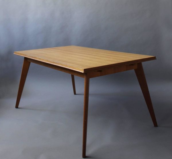 A Fine French 1950's Compass Oak Table - Image 5