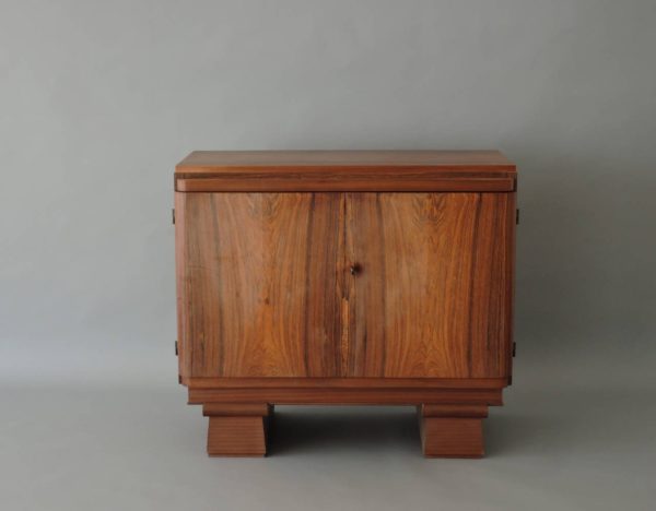 Small French Art Deco Rosewood Buffet - Image 3