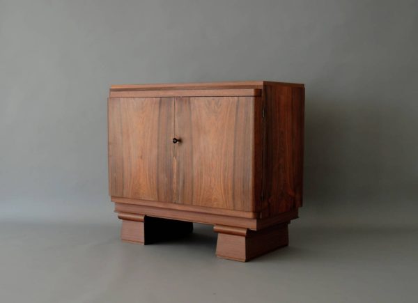 Small French Art Deco Rosewood Buffet - Image 5