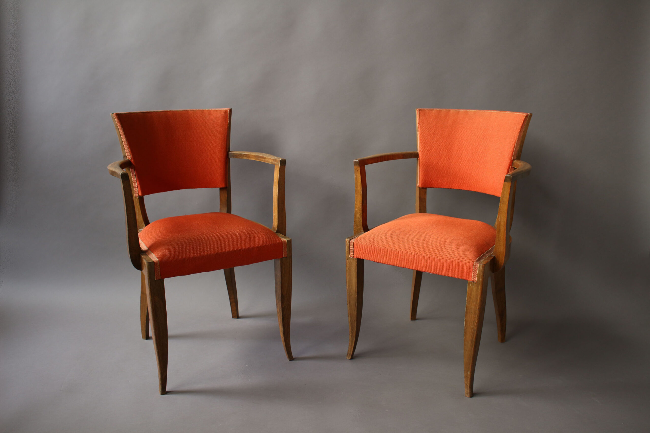 Set of 6 French Art Deco Bridge Armchairs -SOLD- - Image 3