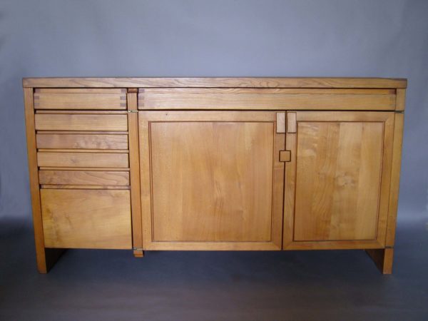 French 1960s Buffet or Dresser by Pierre Chapo - Image 3