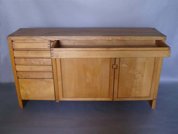 French 1960s Buffet or Dresser by Pierre Chapo - Image 4