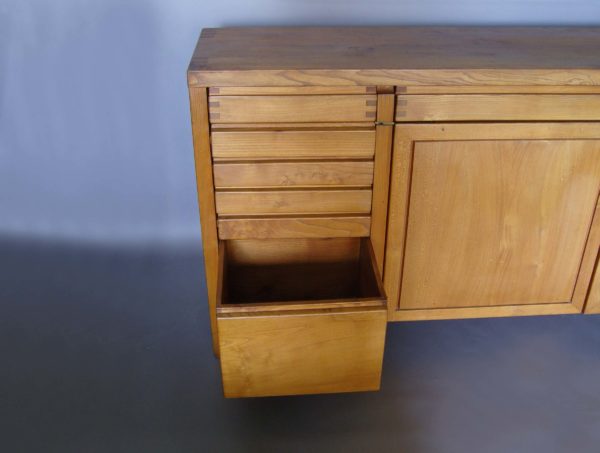 French 1960s Buffet or Dresser by Pierre Chapo - Image 7