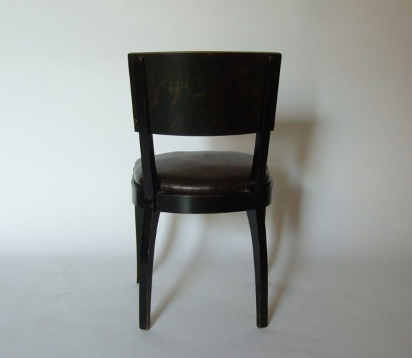 Set of 4 Art Deco Dining/side Chairs - Image 4