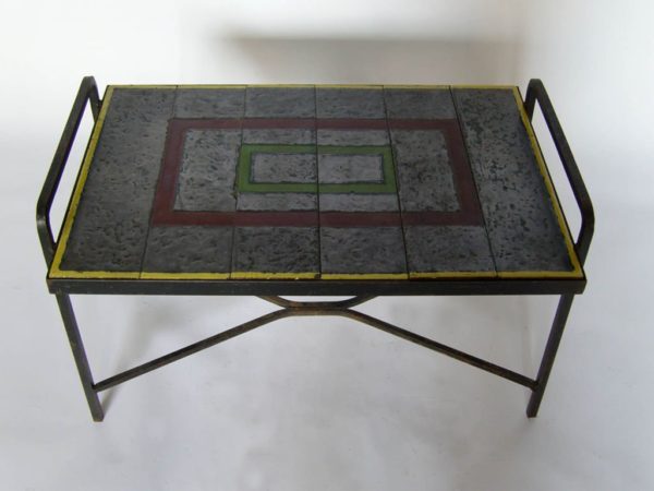 A Fine French 1950's Coffee Table attributed to Adnet - Image 3