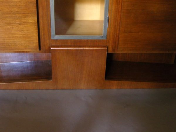 French Art Deco Rosewood Cabinet or Armoire - Image 5