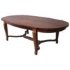 French Art Deco Mahogany Dining Table in the Manner of Arbus