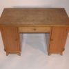 A French 1950's Sycamore Desk