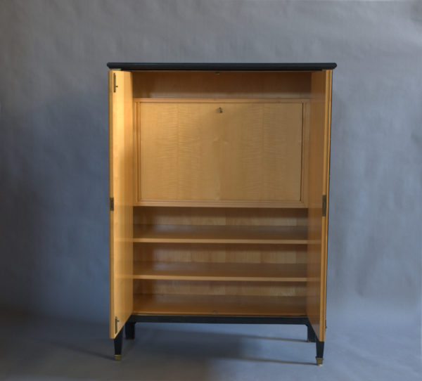 A Fine 1950's Neoclassical Secretaire / Bar by De Coene - Image 6