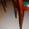 Set of Four French Art Deco Mahogany Chairs