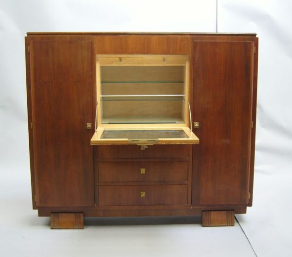 Fine French Art Deco Cabinet - Bar by Haentgés - Image 2