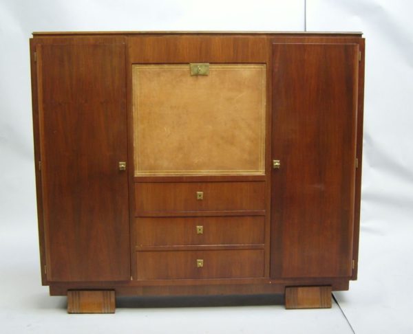 Fine French Art Deco Cabinet - Bar by Haentgés - Image 3