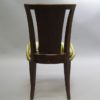 A Set of Six French Art Deco Mahogany Dining Chairs by Gaston Poisson