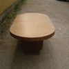 A Large French Art Deco Cherry Table by Jean Pascaud