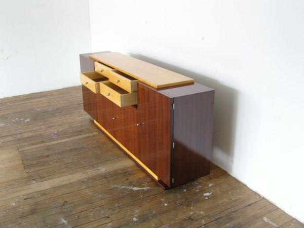 A Fine Art Deco Rosewood and Sycamore Sideboard by De Coene - Image 6