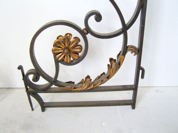 Pair of 1940s Wrought Iron Gates - Image 2