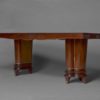 A Fine French Art Deco Rosewood and Marquetery Table by Segal