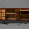 Fine French Art Deco Walnut and Sycamore Sideboard
