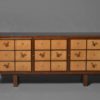 Fine French Art Deco Walnut and Sycamore Sideboard