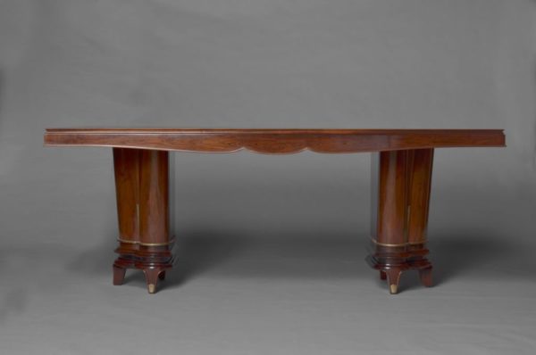 A Fine French Art Deco Rosewood and Marquetery Table by Segal - Image 3