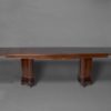 A Fine French Art Deco Rosewood and Marquetery Table by Segal