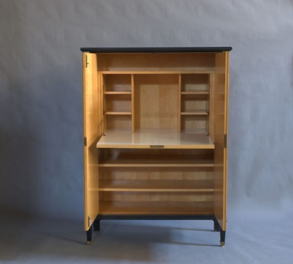 A Fine 1950's Neoclassical Secretaire / Bar by De Coene - Image 7