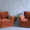Pair of French, Art Deco Club Chairs