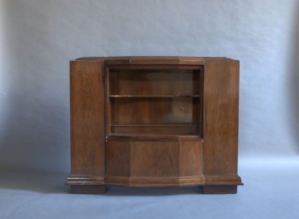 A Rare Fine French Art Deco Rosewood Collector Cabinet - Image 2