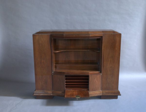 A Rare Fine French Art Deco Rosewood Collector Cabinet - Image 3