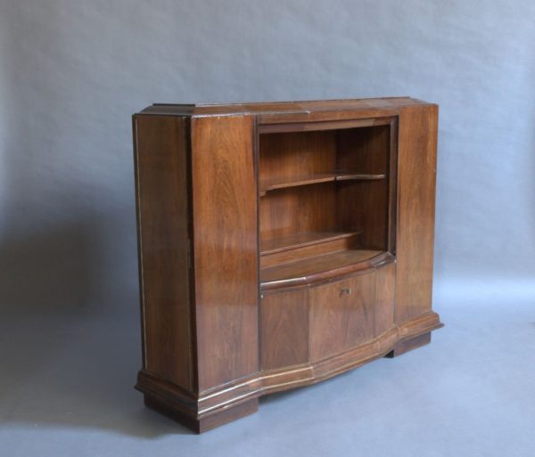 A Rare Fine French Art Deco Rosewood Collector Cabinet - Image 9