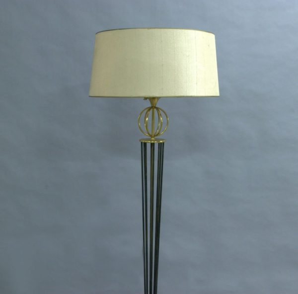 Fine French 1950s Floor Lamp by Arlus - Image 3