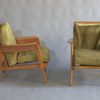 A Pair of 1950s French Armchairs