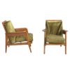 A Pair of 1950s French Armchairs