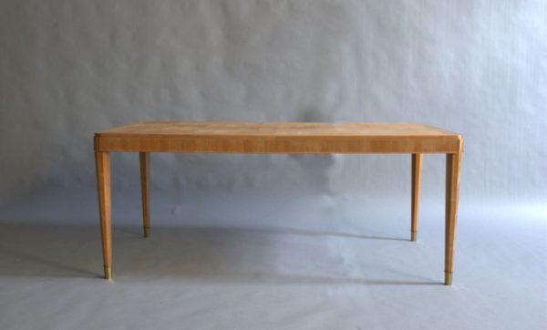 Fine French Art Deco Cherry Table by Dominique - Image 2