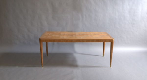 Fine French Art Deco Cherry Table by Dominique - Image 3