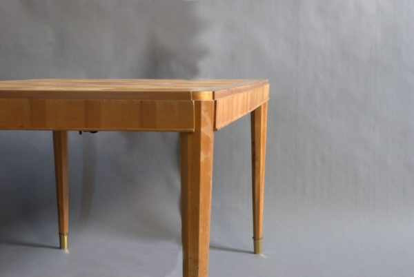 Fine French Art Deco Cherry Table by Dominique - Image 8