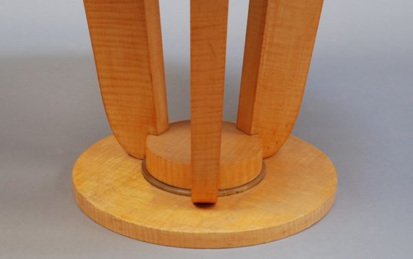 A Fine French Art Deco Sycamore Gueridon - Image 8