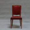 Set of Six French Art Deco Chairs