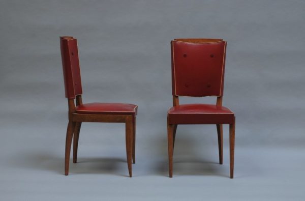 Set of Six French Art Deco Chairs - Image 5