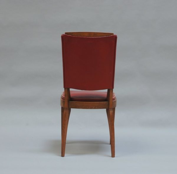 Set of Six French Art Deco Chairs - Image 8