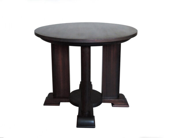 A Fine French Art Deco Mahogany Side Table