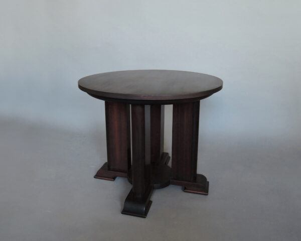 A Fine French Art Deco Mahogany Side Table - Image 4
