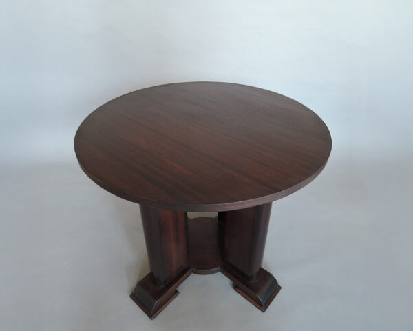 A Fine French Art Deco Mahogany Side Table - Image 5