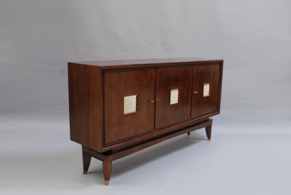 French Art Deco Sideboard with Parchment Details - Image 5