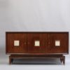 French Art Deco Sideboard with Parchment Details